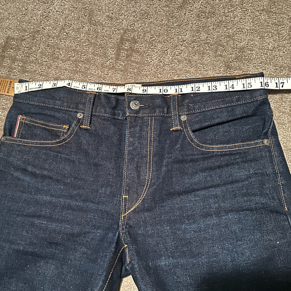 NEW hiroshi kato pen slim selvedge jeans mammoth 17.5 oz stretch Elvis sz 31 - Picture 16 of 16
